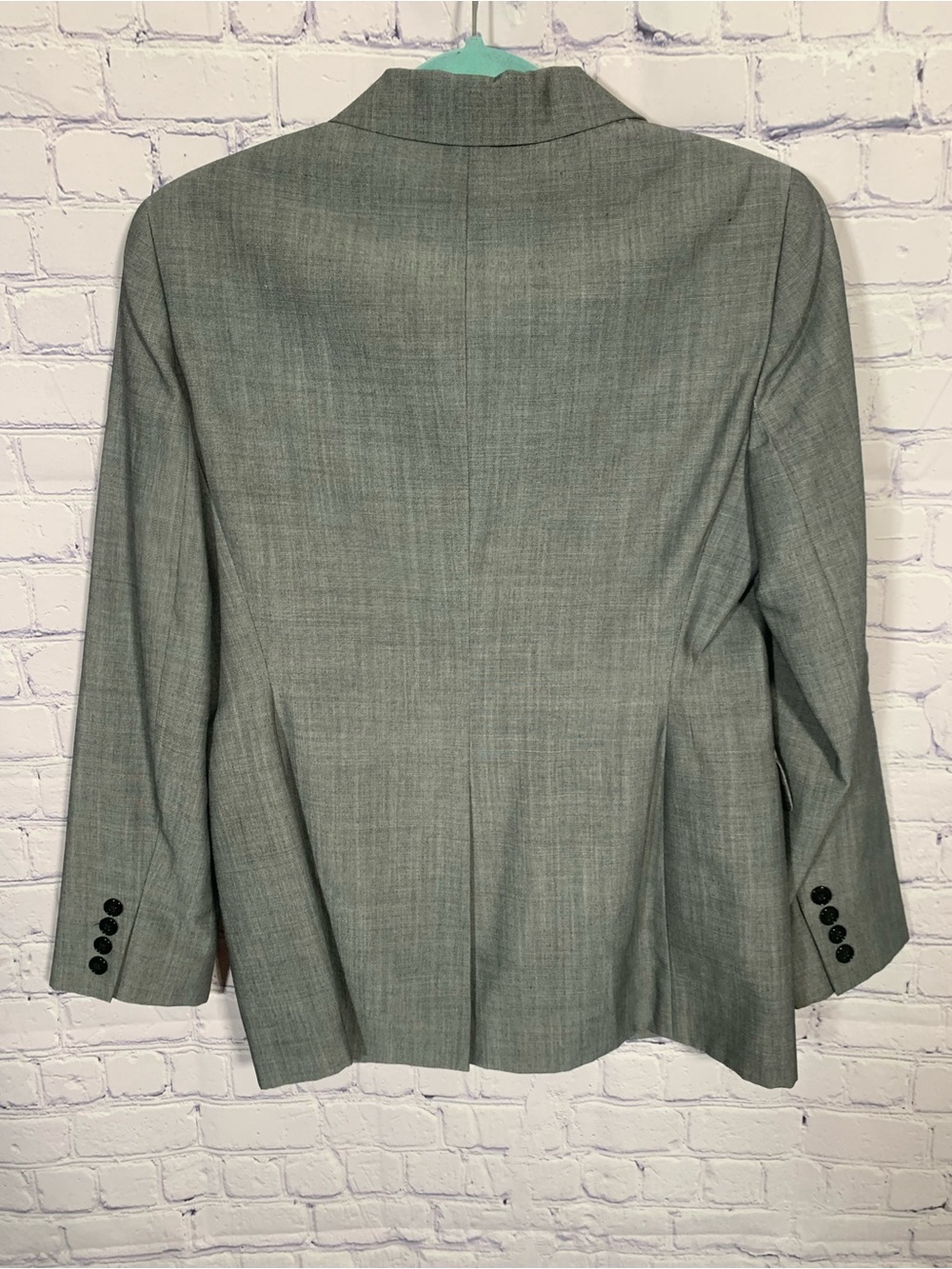 Lauren Ralph Lauren Womens Gray Suit Blazer Sz 4P Corpcore Office Business - Picture 6 of 6